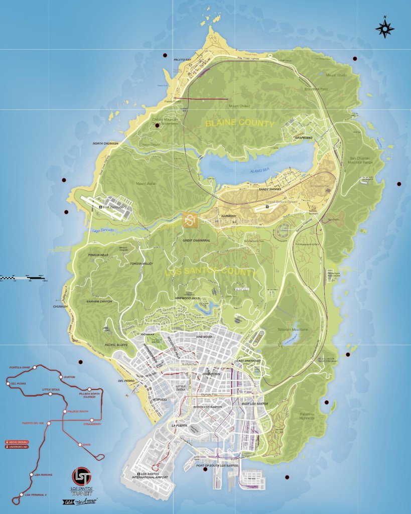 GTA 5: Easter eggs - map, list, tips